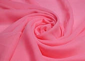 Ткань шифон однотон. розовый ш 1,5 (пэ 100%) Ткань шифон однотон. розовый ш 1,5 (пэ 100%)