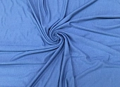 Ткань трикотаж футер 2х нитка облегченный синий ш 1,5 (вискоза 100%) Ткань трикотаж футер 2х нитка облегченный синий ш 1,5 (вискоза 100%)