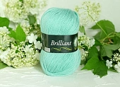 Пряжа Brilliant бирюзовый (100гр 380м) (шерсть ластер 45% акрил 55%) Пряжа Brilliant бирюзовый (100гр 380м) (шерсть ластер 45% акрил 55%)