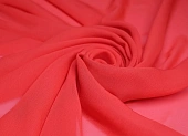 Ткань шифон однотон темно-красный ш 1,5 (пэ 100%) Ткань шифон однотон темно-красный ш 1,5 (пэ 100%)
