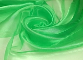 Ткань органза зеленый ш 1,4 (пэ 100%)
