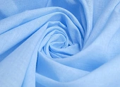 Ткань батист однотон. голубой ш 1,4 (хлопок 100%) Ткань батист однотон. голубой ш 1,4 (хлопок 100%)