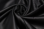 Ткань подкладочная жаккард черный ш 1,4 (вискоза 100%) Ткань подкладочная жаккард черный ш 1,4 (вискоза 100%)