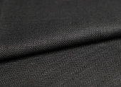 Ткань лен елка черный 1,5 (лен 100%) Ткань лен елка черный 1,5 (лен 100%)