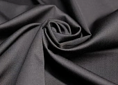 Ткань костюмно-плательная черный ш 1,5 (шерсть 65% пэ35%)  
