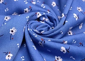 Ткань плательная цветы лавандовый ш1,45 (вискоза 100%) Ткань плательная цветы лавандовый ш1,45 (вискоза 100%)