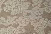 Ткань лен декоративный вензеля бежевый ш 2,2 (лен 78% хлопок 22%) Ткань лен декоративный вензеля бежевый ш 2,2 (лен 78% хлопок 22%)