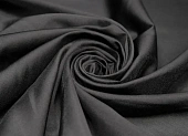 Ткань батист шелковый черный ш 1,5 (нейлон 30% хлопок 70%) Ткань батист шелковый черный ш 1,5 (нейлон 30% хлопок 70%)