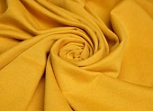 Ткань трикотаж футер двунитка горчичный ш 1,8 (хлопок 100%) Ткань трикотаж футер двунитка горчичный ш 1,8 (хлопок 100%)