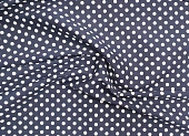 Сатин горох средний темно-синий ш 1,5 (хлопок 100%) стрейч Сатин горох средний темно-синий ш 1,5 (хлопок 100%) стрейч
