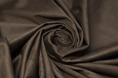 Замша коричневый ш 1,5 ( эл 5% пэ 95%)