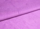 Вельвет однотон. рубчик мелкий фиолетовый ш 1,45 (хлопок 100%) Вельвет однотон. рубчик мелкий фиолетовый ш 1,45 (хлопок 100%)