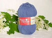 Пряжа Подмосковная гиацинт (100гр 250м) (шерсть 50% акрил 50%) 