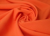 Ткань габардин однотон.оранжевый ш 1,4 (пэ 100%)