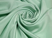 Ткань крепдешин однотон. бледно-зеленый ш 1,4 (шелк 100%) Ткань крепдешин однотон. бледно-зеленый ш 1,4 (шелк 100%)