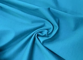 Ткань трикотаж джерси однотон. бирюзовый ш 1,5 (вискоза 65% нейлон 30% эл 5%) Ткань трикотаж джерси однотон. бирюзовый ш 1,5 (вискоза 65% нейлон 30% эл 5%)