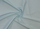 Ткань плательная горох мелкий голубой ш 1,4 (хлопок 97% эл 3%) Ткань плательная горох мелкий голубой ш 1,4 (хлопок 97% эл 3%)