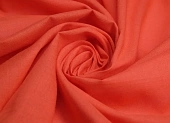 Ткань батист однотон. коралловый ш 1,4 (хлопок 100%)