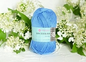 Пехорка весенняя голубой (100гр 250м) (100% хлопок мерсеризованный) Пехорка весенняя голубой (100гр 250м) (100% хлопок мерсеризованный)