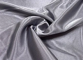 Ткань креп-сатин однотон.серый ш 1,5 (пэ 100%) Ткань креп-сатин однотон.серый ш 1,5 (пэ 100%)