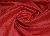 Ткань подкладочная трикотажная красный ш 1,5 (пэ 100%)