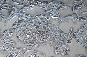 Ткань парча цветы серо-серебристый ш 1,4 (пэ 65% люрекс 35%) Ткань парча цветы серо-серебристый ш 1,4 (пэ 65% люрекс 35%)