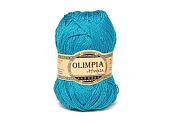 Пряжа Olimpia afrodita бирюзовый (100гр 265м) (акрил 95% люрикс 5%) 