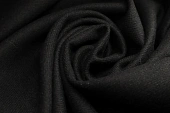Ткань костюмная-фланель черный ш 1,5 (шерть 50% пэ50%) Ткань костюмная-фланель черный ш 1,5 (шерть 50% пэ50%)