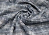 Ткань костюмно-плательная клетка серо-черный ш 1,5 (вискоза 34% эл 2% пэ64%) Ткань костюмно-плательная клетка серо-черный ш 1,5 (вискоза 34% эл 2% пэ64%)