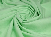 Ткань кулирка лайкра пенье зеленый ш 1,8 (хлопок 100%) Ткань кулирка лайкра пенье зеленый ш 1,8 (хлопок 100%)
