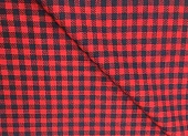 Ткань лен клетка средняя черно-красный ш 1,5 (лен 100%) Ткань лен клетка средняя черно-красный ш 1,5 (лен 100%)