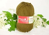 Пряжа Подмосковная морские водоросли (100гр 250м) (шерсть 50% акрил 50%) 