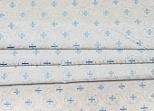 Шитье однотон. крестики голубые белый ш 1,05 (хлопок 100%) Шитье однотон. крестики голубые белый ш 1,05 (хлопок 100%)