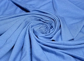 Ткань трикотаж голубой ш 1,8 (вискоза 100%) Ткань трикотаж голубой ш 1,8 (вискоза 100%)