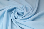 Ткань плательная софт голубой ш 1,5 ( пэ 100%) стрейч Ткань плательная софт голубой ш 1,5 ( пэ 100%) стрейч