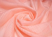 Ткань органза-клетка персиковый ш 2,7 (пэ 100%) Ткань органза-клетка персиковый ш 2,7 (пэ 100%)