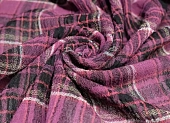 Ткань костюмно-плательная клетка фиолетовый ш 1,5 (шерсть 60% вискоза 37% эл 3%) Ткань костюмно-плательная клетка фиолетовый ш 1,5 (шерсть 60% вискоза 37% эл 3%)
