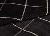 Вельвет микро клетка черный ш 1,5 (хлопок 100%) Вельвет микро клетка черный ш 1,5 (хлопок 100%)