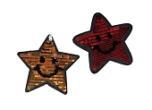 Аппликации пайетки двухсторонние звезды в ассортименте Аппликации пайетки двухсторонние звезды в ассортименте