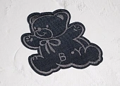 Аппликации термо джисовый Медвежонок Аппликации термо джисовый Медвежонок