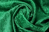 Ткань жаккард королевский зеленый ш 1,5 (пэ 100%) Ткань жаккард королевский зеленый ш 1,5 (пэ 100%)
