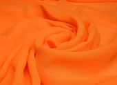 Ткань шифон однотон. неон оранжевый ш 1,5 (пэ 100%) Ткань шифон однотон. неон оранжевый ш 1,5 (пэ 100%)