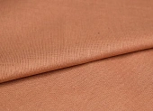 Ткань лен постельный терракот ш 2,20 (лен 45% хл 55%) Ткань лен постельный терракот ш 2,20 (лен 45% хл 55%)