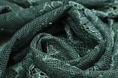 Ткань кружевное полотно гипюр изумруд ш 1,2(пэ 100%)