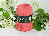 Пряжа Brilliant коралловый (100гр 380м) (шерсть ластер 45% акрил 55%) Пряжа Brilliant коралловый (100гр 380м) (шерсть ластер 45% акрил 55%)