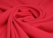 Ткань креп красный ш 1,5 (пэ 100%) стрейч