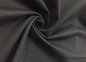 Ткань трикотаж джерси однотон. черный ш 1,5 (вискоза 75% пэ 20% эл 5%) Ткань трикотаж джерси однотон. черный ш 1,5 (вискоза 75% пэ 20% эл 5%)