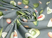 Ткань трикотаж кулирка авокадо зеленый ш 1,8 (хлопок 100%) Ткань трикотаж кулирка авокадо зеленый ш 1,8 (хлопок 100%)