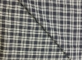 Ткань лен клетка средняя черно-молочный ш 1,5 (лен 100%) Ткань лен клетка средняя черно-молочный ш 1,5 (лен 100%)