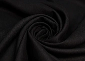 Плательная однотон. черный ш 1,35 (лен 30% вискоза 70%) стрейч Плательная однотон. черный ш 1,35 (лен 30% вискоза 70%) стрейч